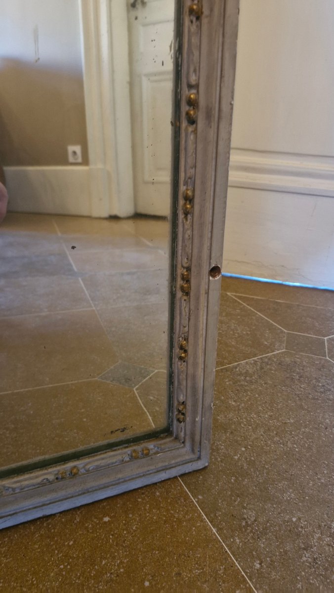 Louis XVI-style Mirror From The Interregnum Period -photo-2