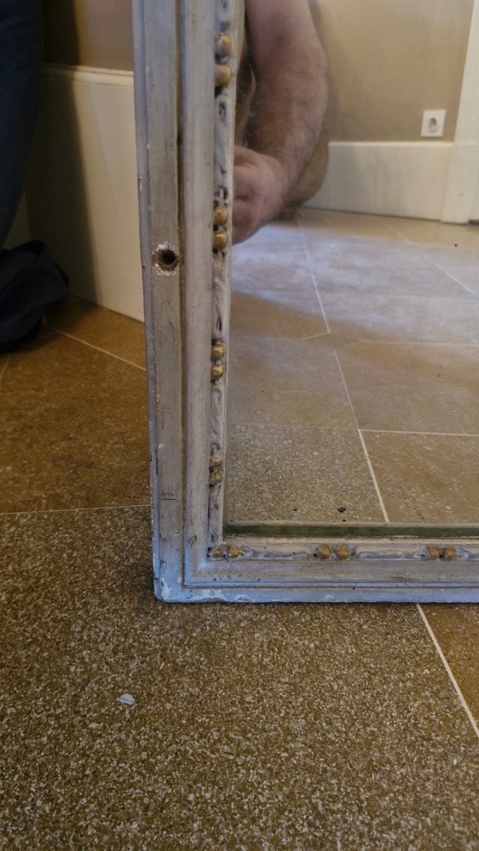 Louis XVI-style Mirror From The Interregnum Period -photo-4