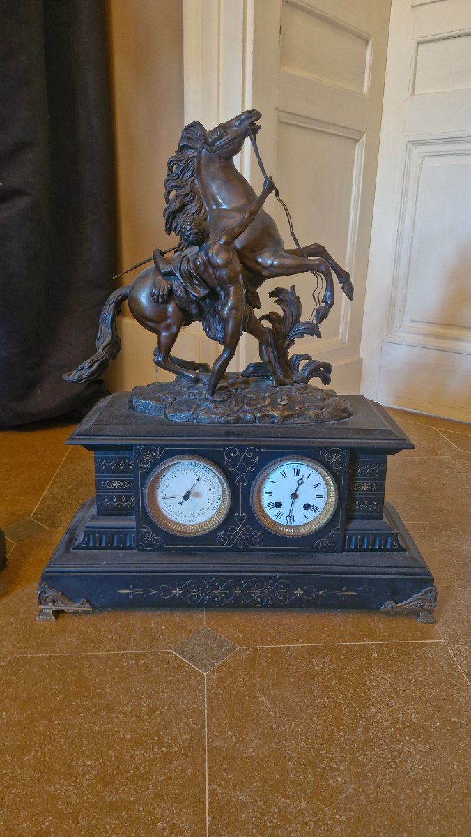 Napoleon III-style Mantelpiece Finial, Bronze By Coustoutou-photo-3