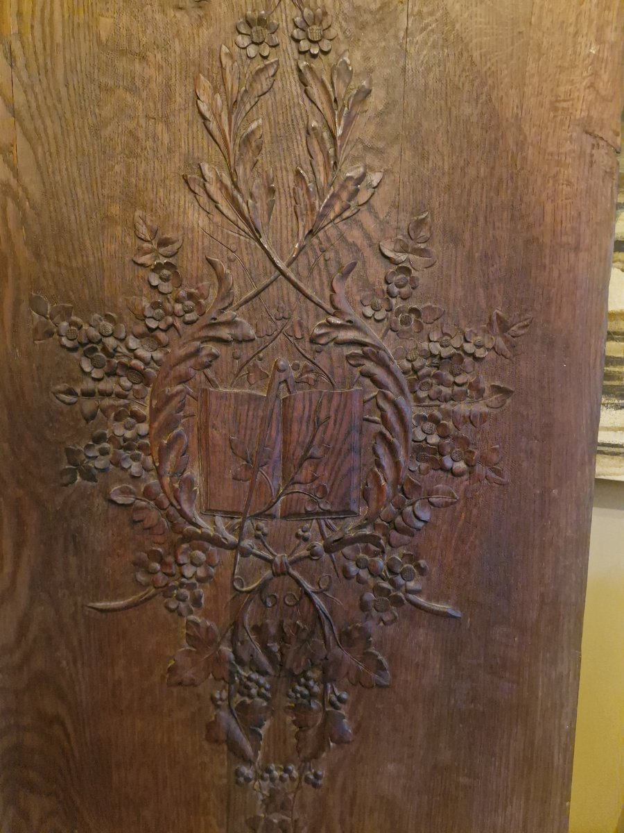 Carved Wood Panel -photo-2