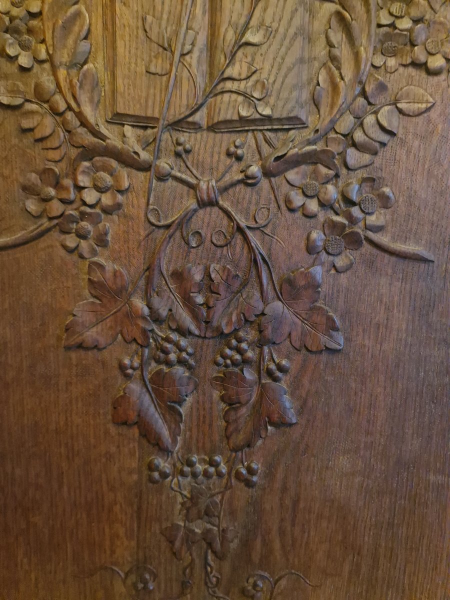 Carved Wood Panel -photo-3