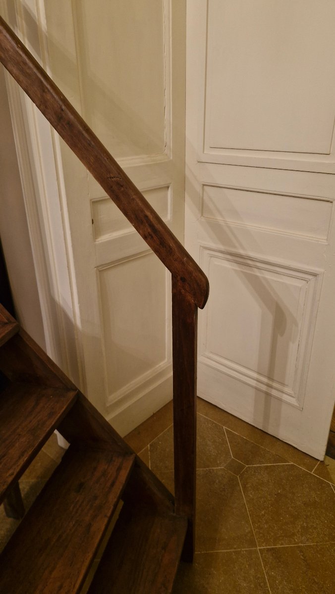 19th-century Library Step Ladder -photo-4