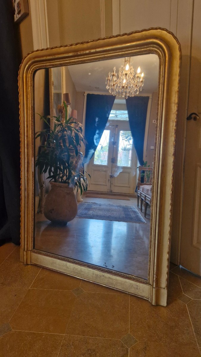 Miroir Doré d'époque Napoléon III 