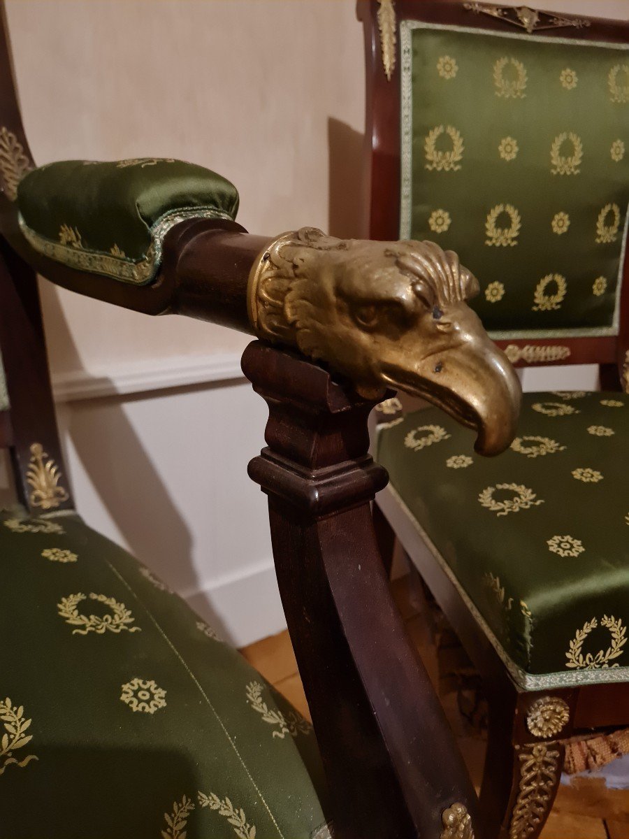 Empire Style Salon, Bronze Eagle Head-photo-7