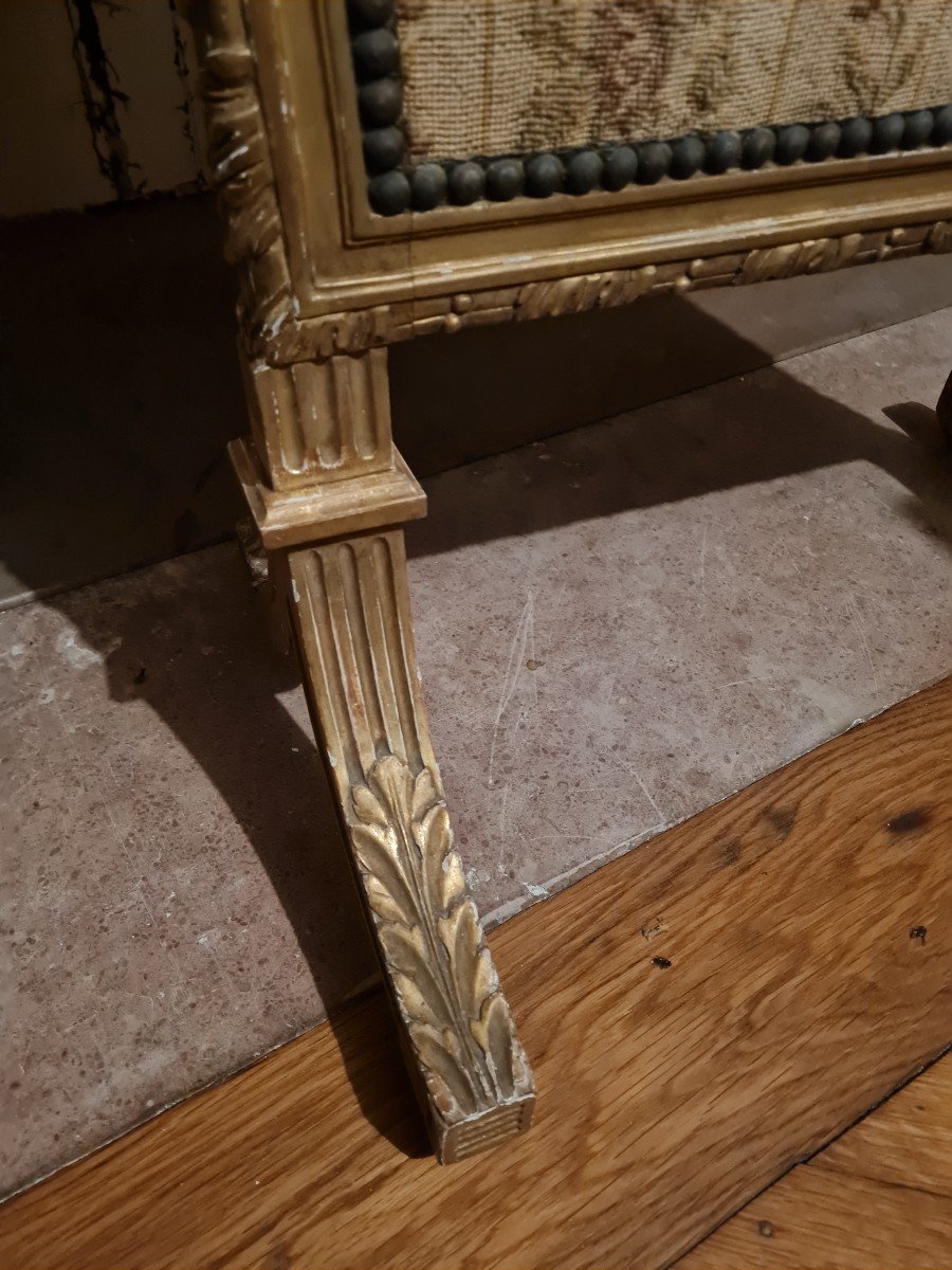 Napoleon III Golden Wood Firewall-photo-4