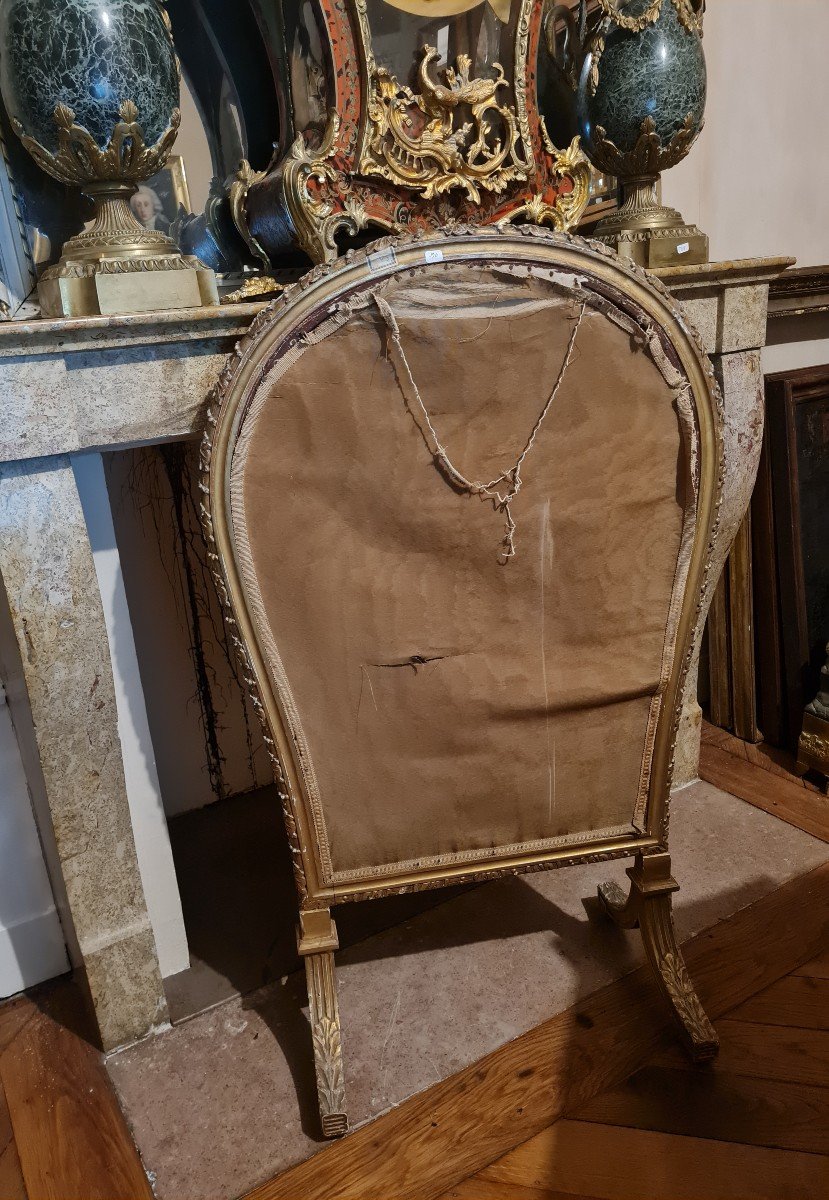 Napoleon III Golden Wood Firewall-photo-1