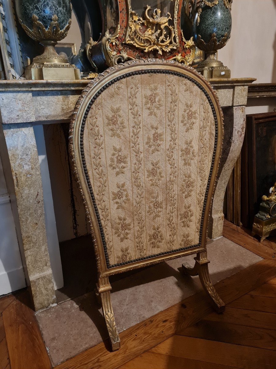 Napoleon III Golden Wood Firewall