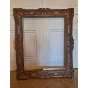 Antique Natural Wood Frame From The 18th Century 