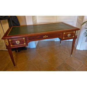 Louis XVI Napoleon III Style Flat Desk