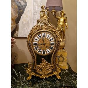 Cartel en marqueterie Époque NAPOLÉON III 