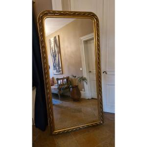 Gilded Mirror Napoleon III Period