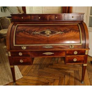 Bureau cylindre de style Empire