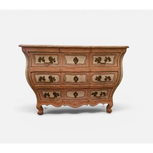 Commode tombeau patiné Époque XVIII Ème S