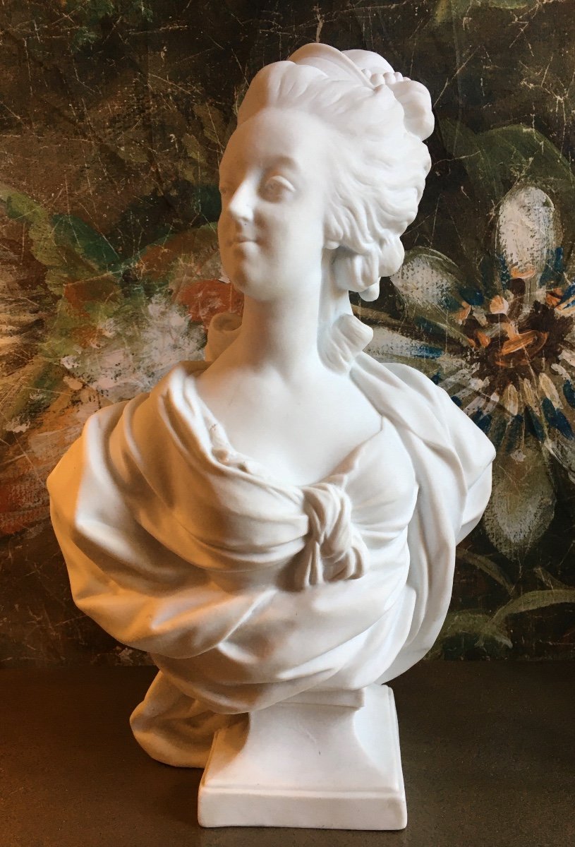 Buste De Marie Antoinette D’après Félix Lecomte