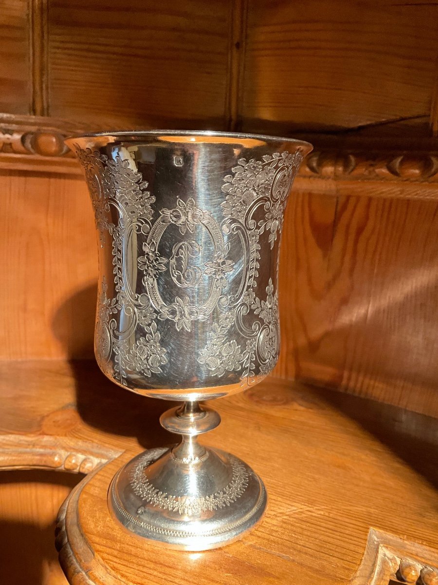 Silver Timpani Gift From Emperor Napoleon III-photo-2