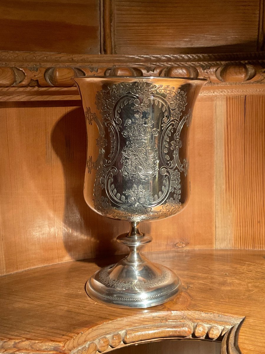 Silver Timpani Gift From Emperor Napoleon III