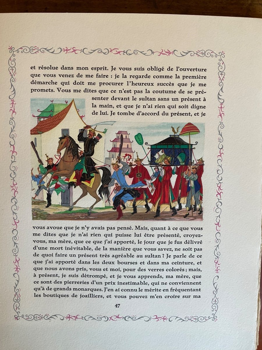 Contes Des Mille Et Une Nuits. Illustrations Henri Lemarié. -photo-8