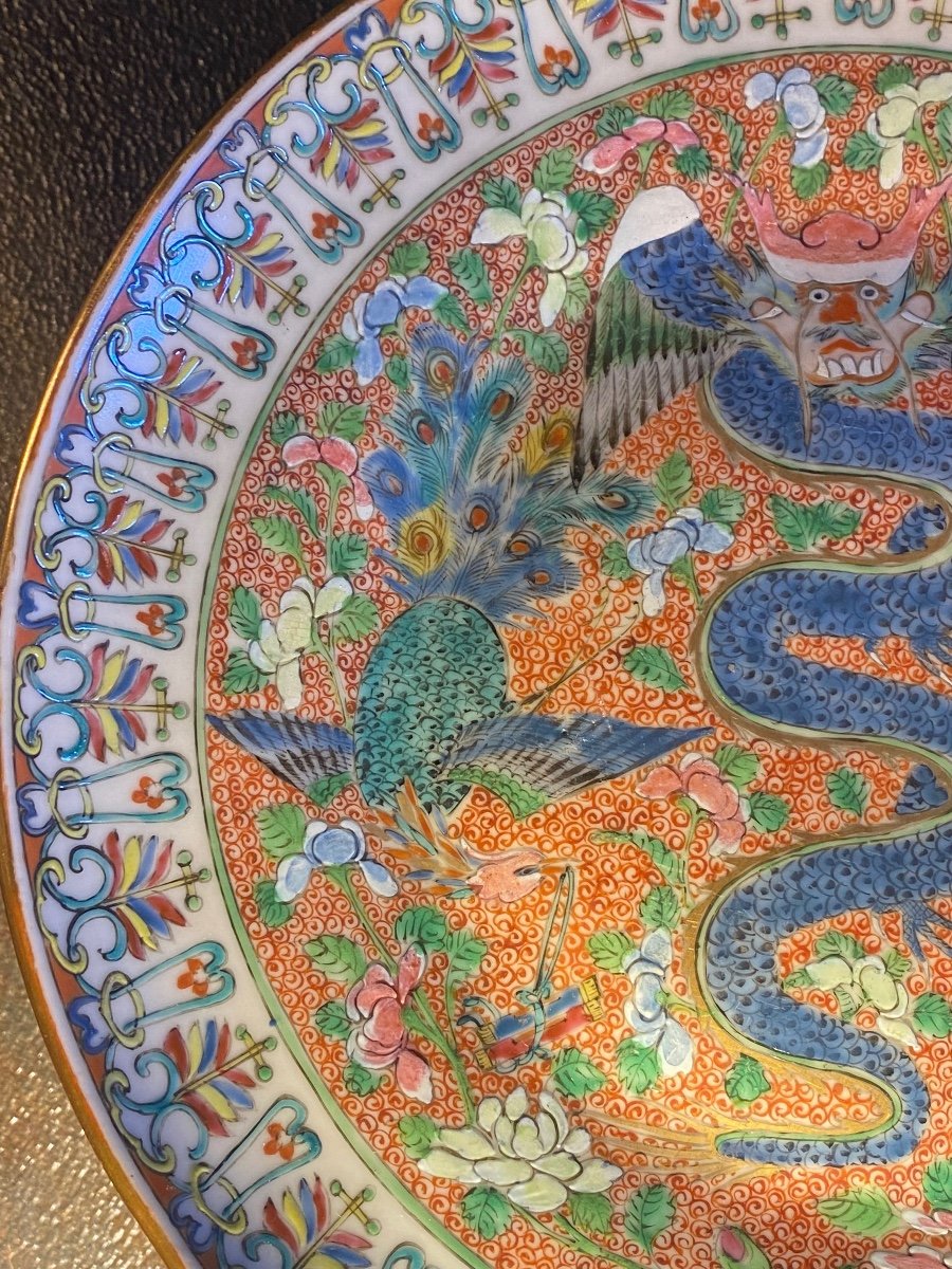 Cut On Foot In Canton Enamels-photo-3