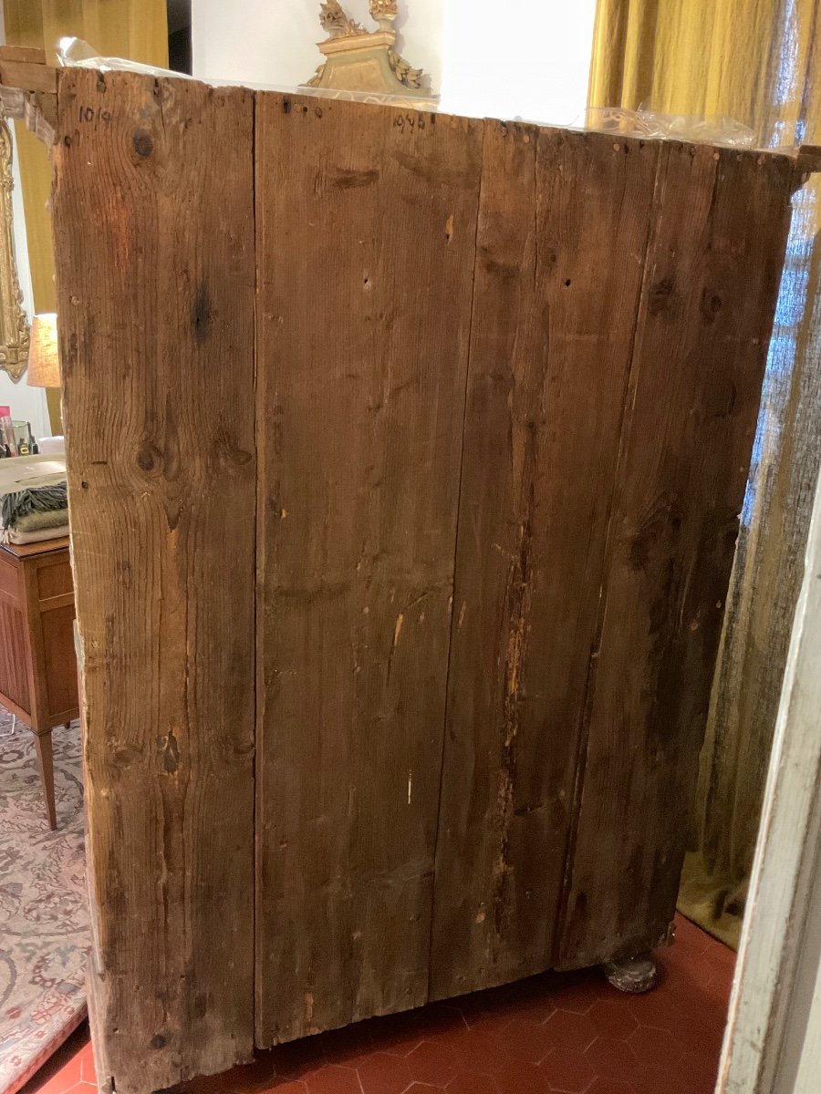 Small Wardrobe From Tyrol. 18th Century.-photo-7
