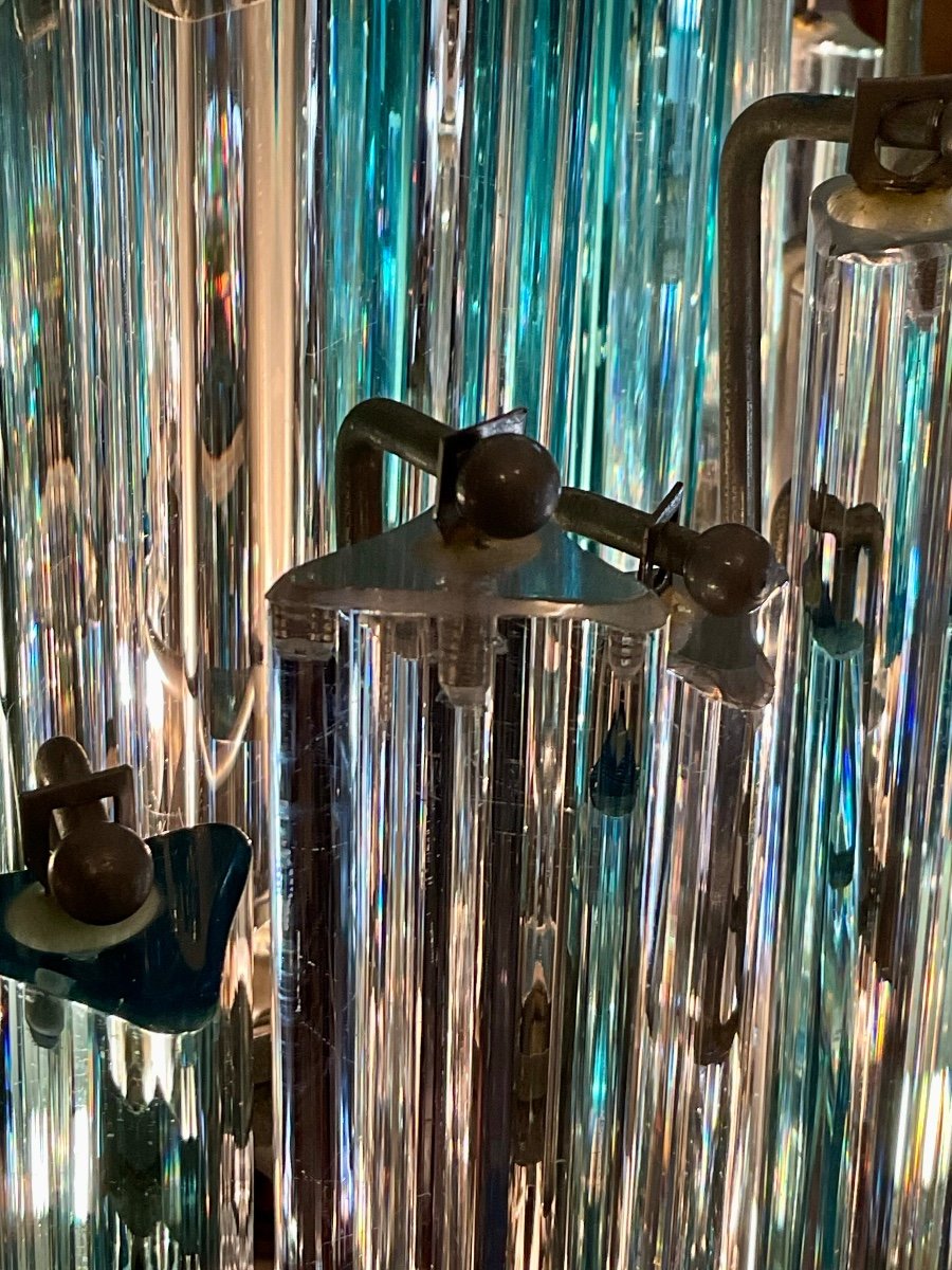 Venini . Murano. Trés Grande Lampe. -photo-5