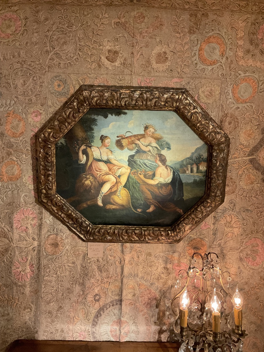 "cybele And Summer." 17th-century Oil On Canvas. -photo-4