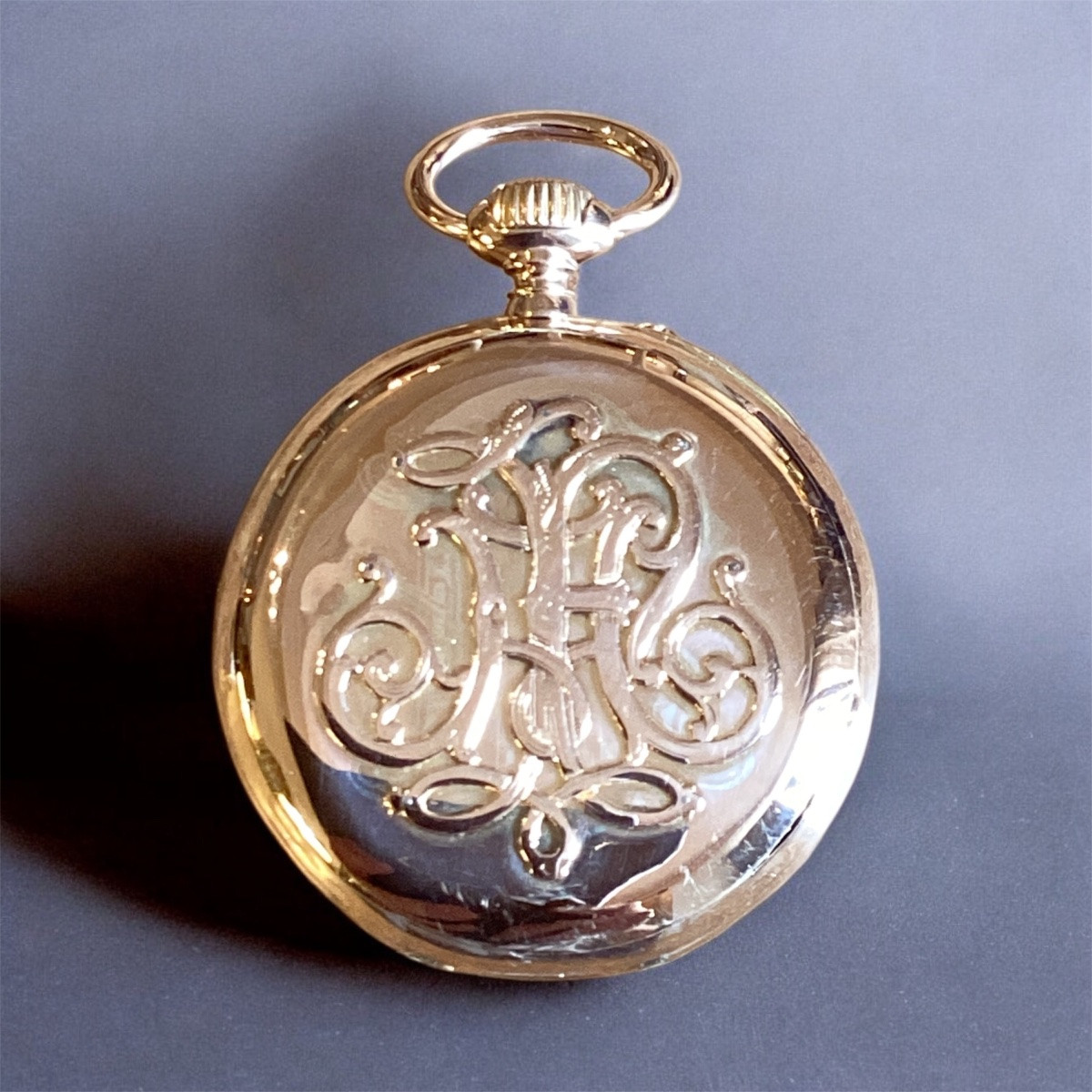 Montre à Gousset Vacheron  Constantin en or. -photo-6