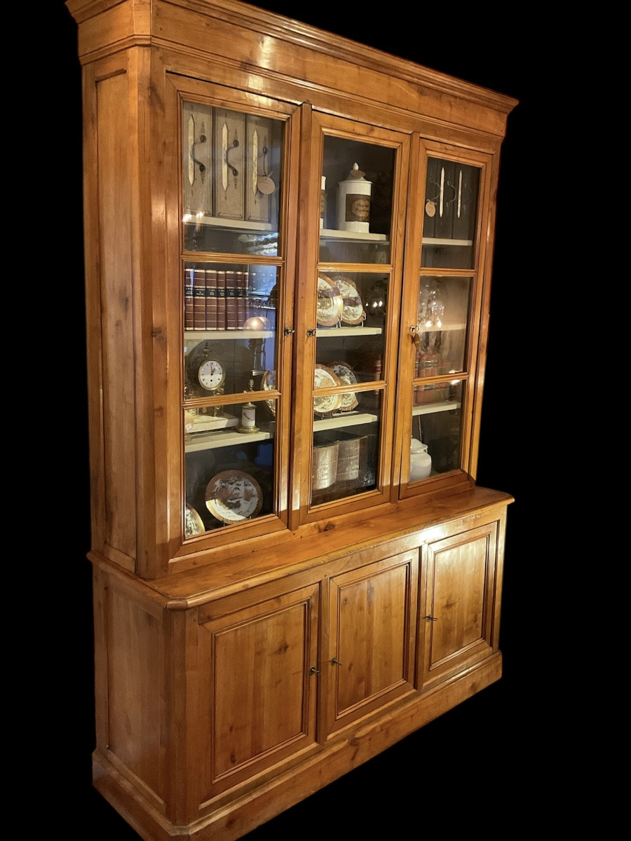 Louis Philippe Period 6-door Bookcase. -photo-2