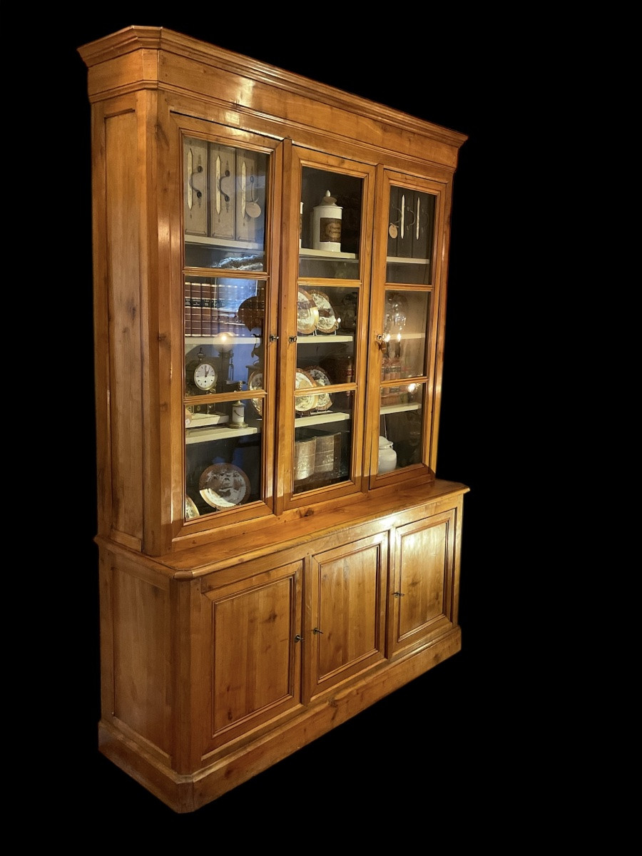 Louis Philippe Period 6-door Bookcase. -photo-3