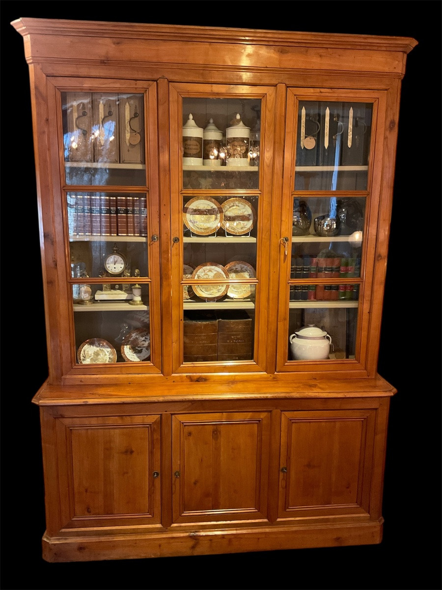Louis Philippe Period 6-door Bookcase. -photo-4