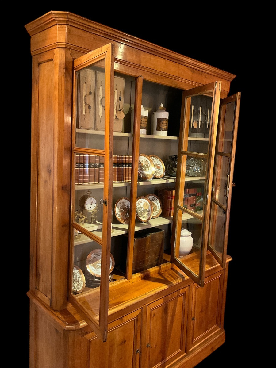 Louis Philippe Period 6-door Bookcase. -photo-2