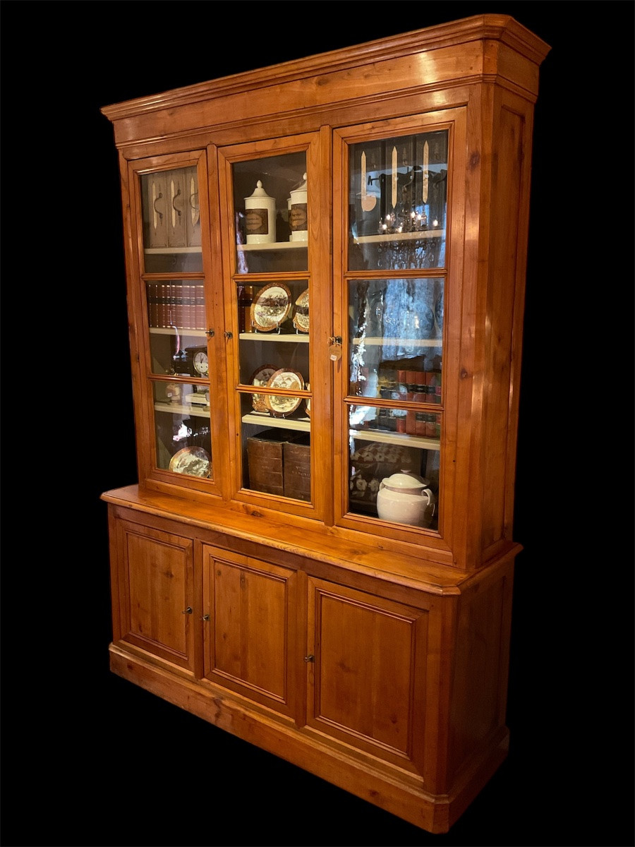 Louis Philippe Period 6-door Bookcase. -photo-3