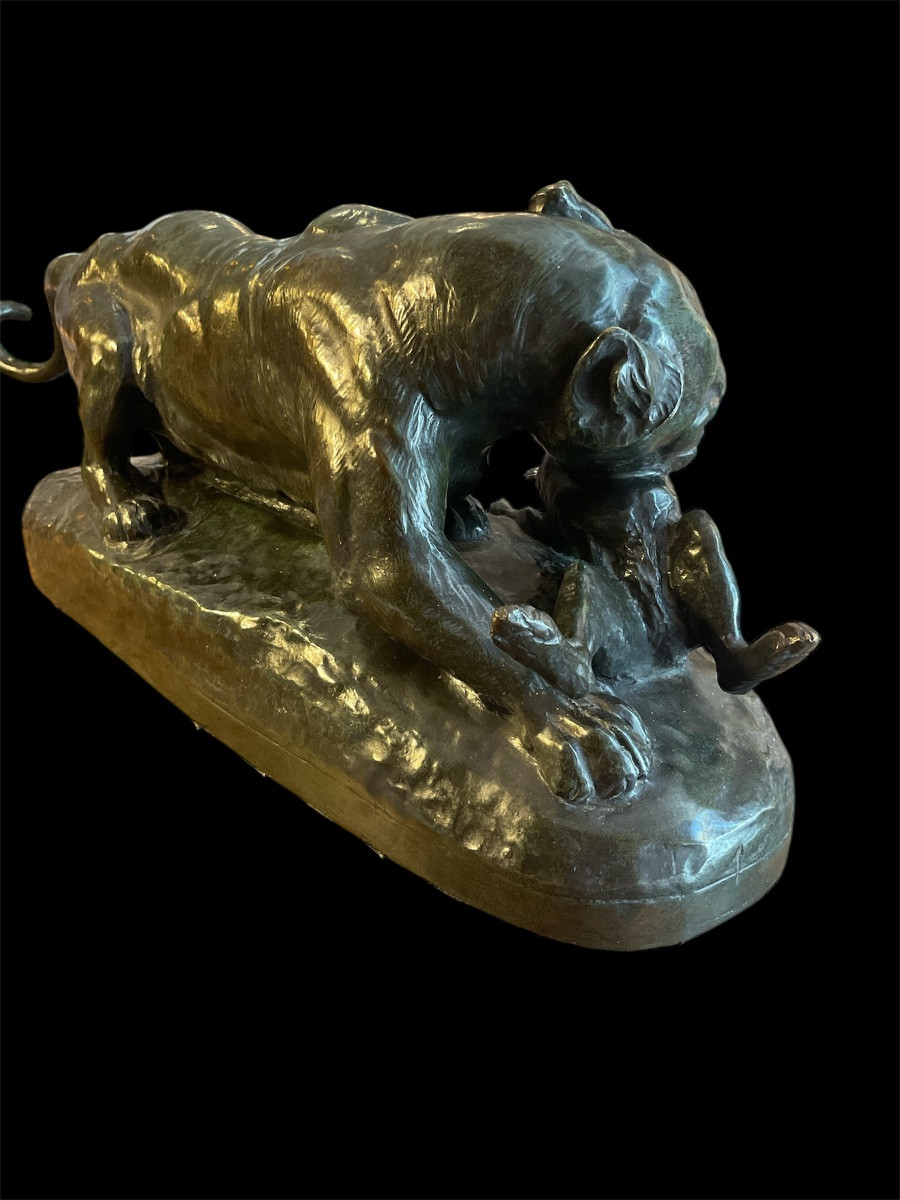 Clovis Edmond  Masson. Bronze .-photo-4