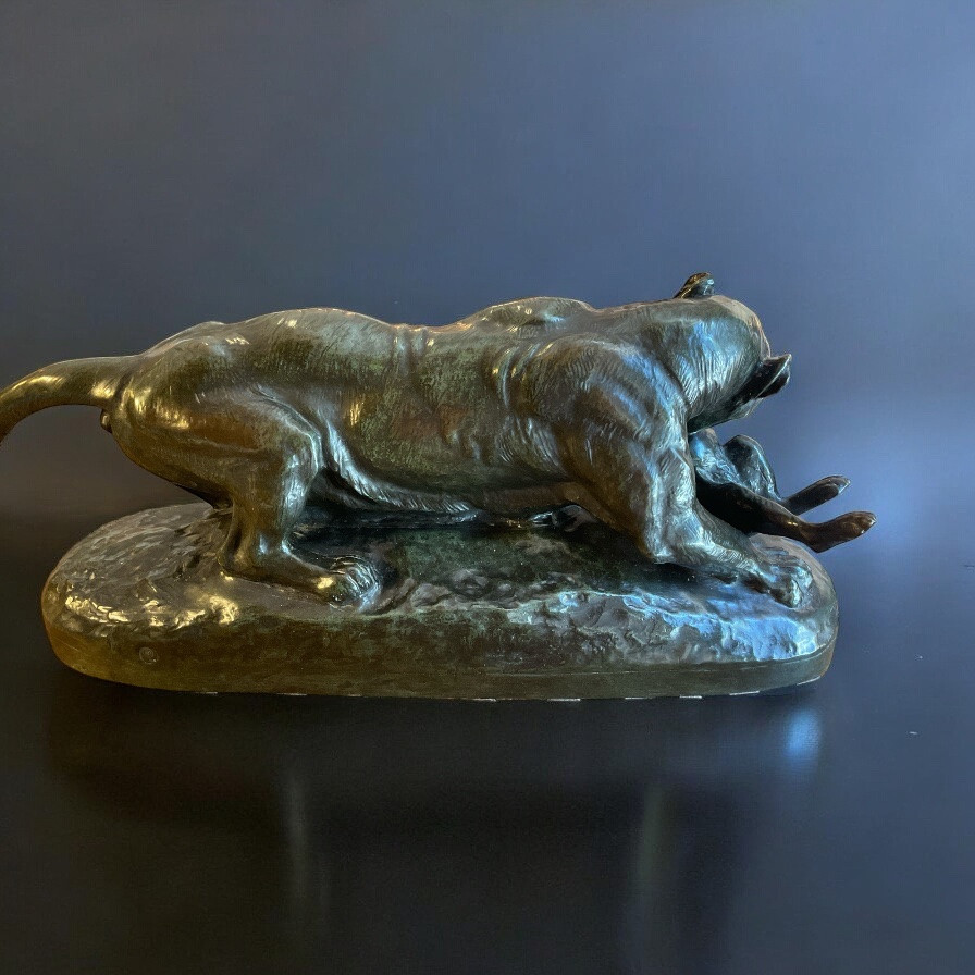 Clovis Edmond  Masson. Bronze .-photo-5