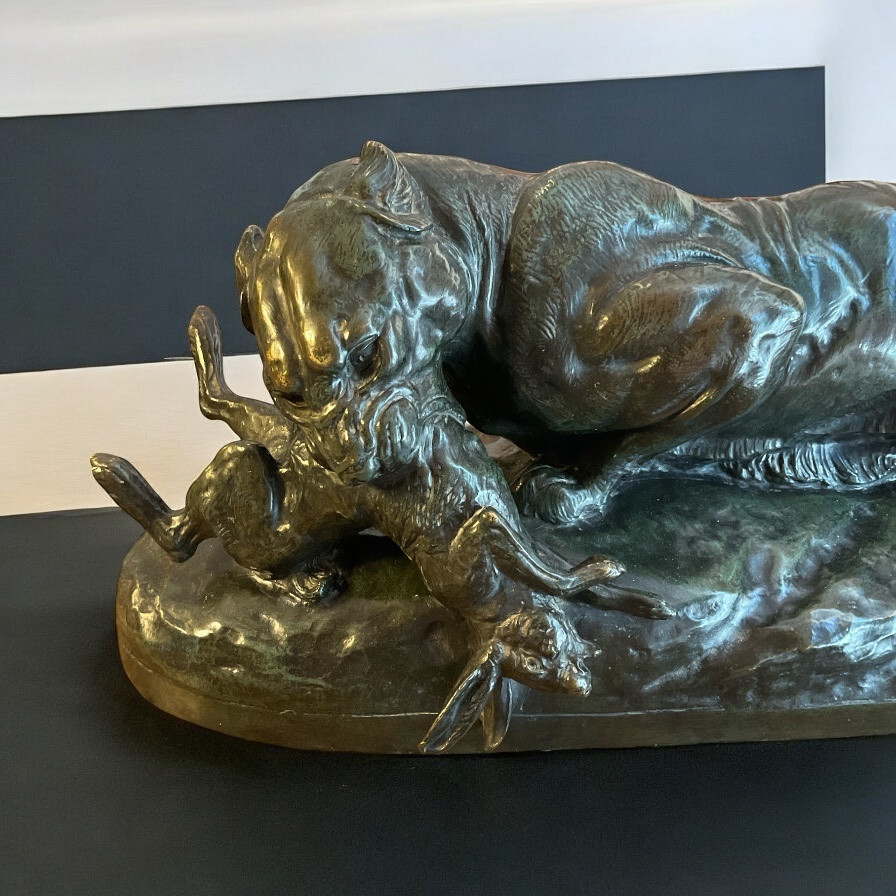 Clovis Edmond  Masson. Bronze .-photo-8
