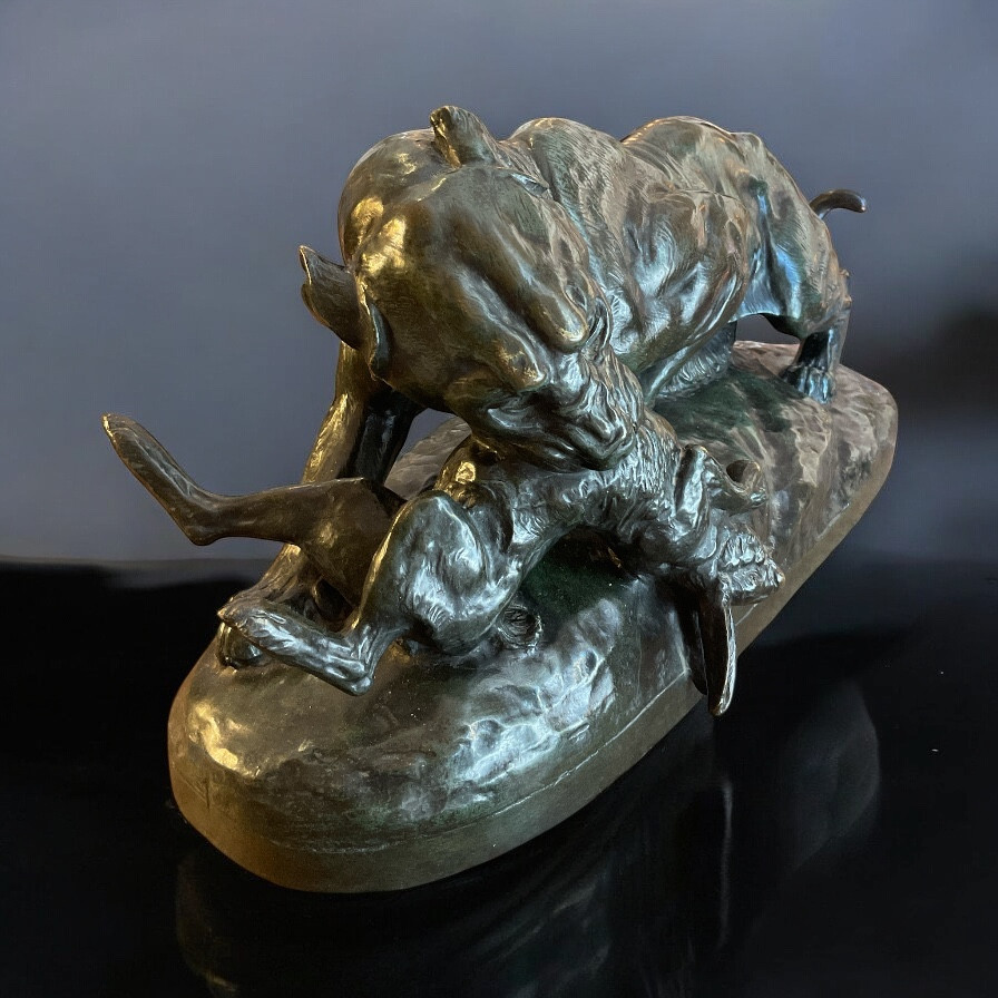 Clovis Edmond  Masson. Bronze .