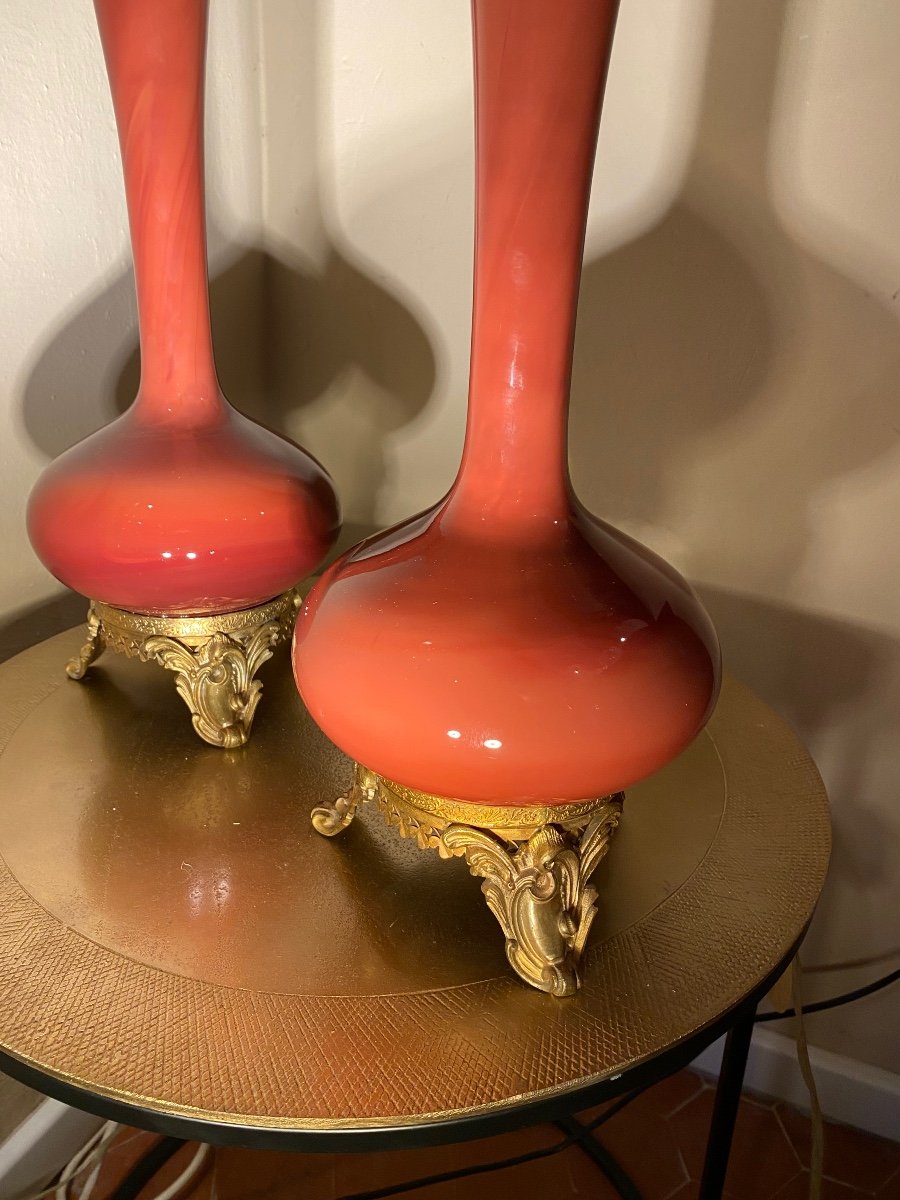 A Pair Of Porcelain Vases.-photo-2