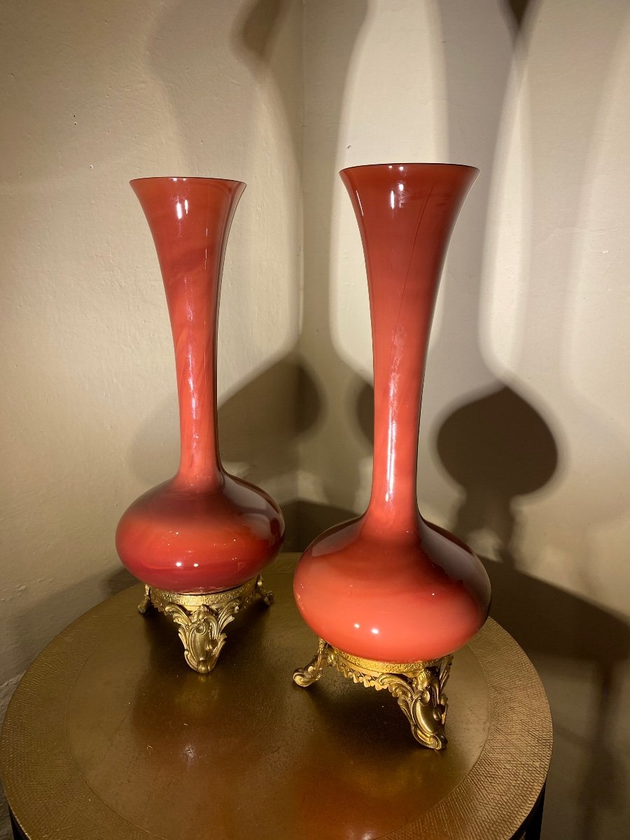 A Pair Of Porcelain Vases.-photo-6