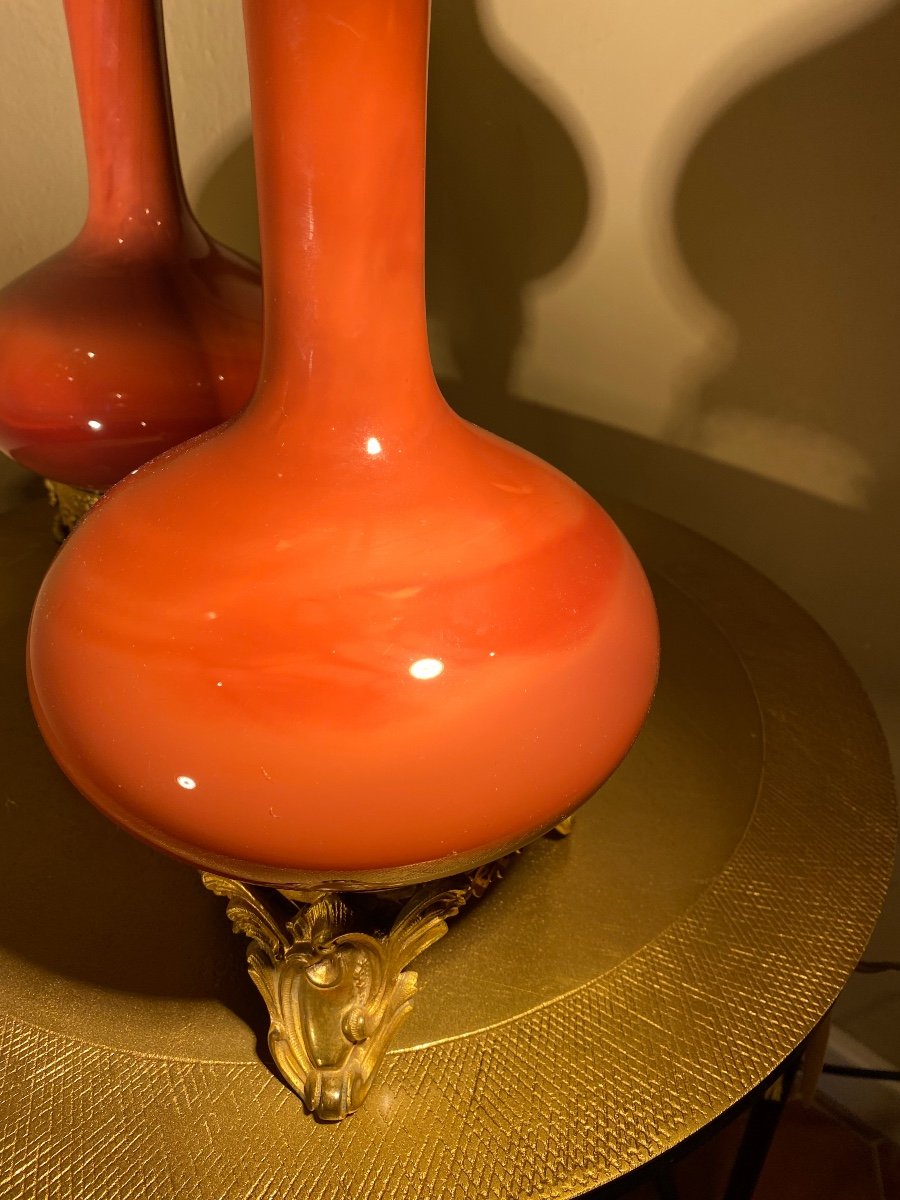 A Pair Of Porcelain Vases.-photo-8