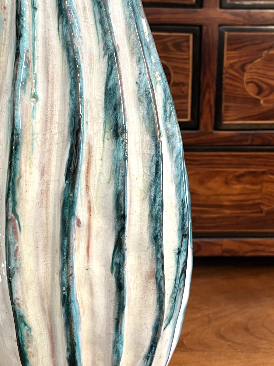 COLONIEU Alice (1924-2010). Vase sculpture H35 cm circa 1950-photo-4