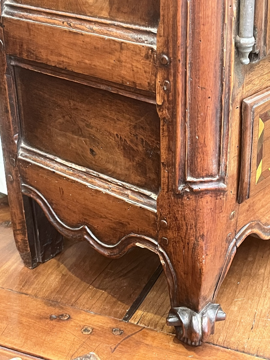 Small Master's Or Watch Cabinet. H 77.5 Cm. Late 18th Century -photo-6