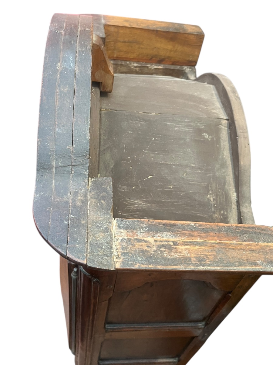 Small Master's Or Watch Cabinet. H 77.5 Cm. Late 18th Century -photo-7