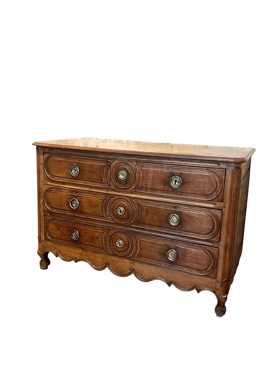 Louis XVI Chest Of Drawers In Cherrywood.  Genius By Dupré 