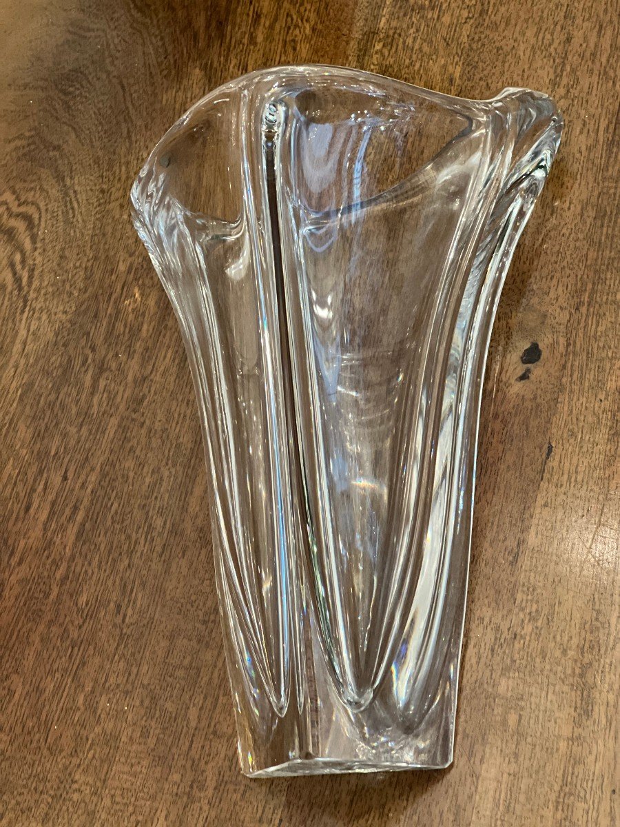 Vase Cristal   Val St Lambert -photo-4