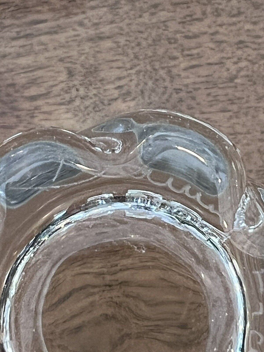 Set Of 8 Glasses 13.5 Cm Crystal Sign Daum-photo-5