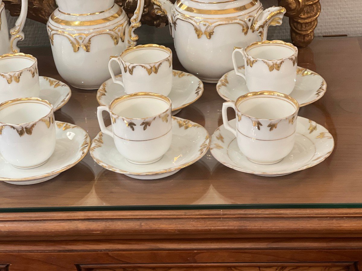 Coffee Service In Old Paris, 19th Century-photo-7