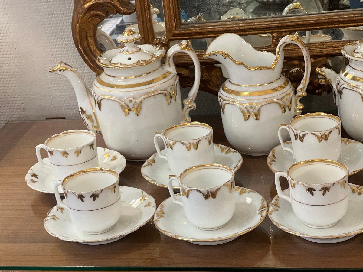 Coffee Service In Old Paris, 19th Century-photo-8