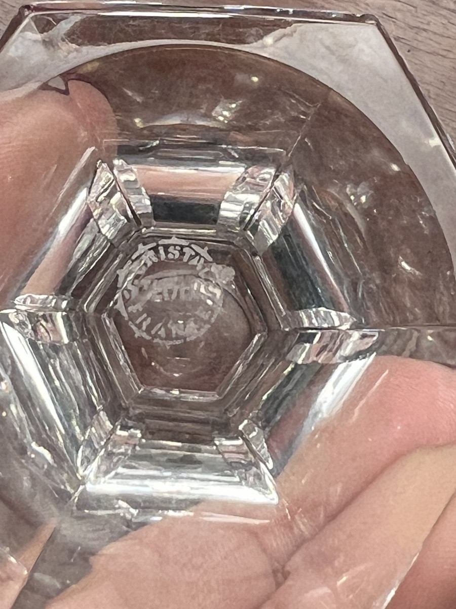 ST LOUIS Service De Verres  Cristal Modèle Saint-Cloud-photo-5