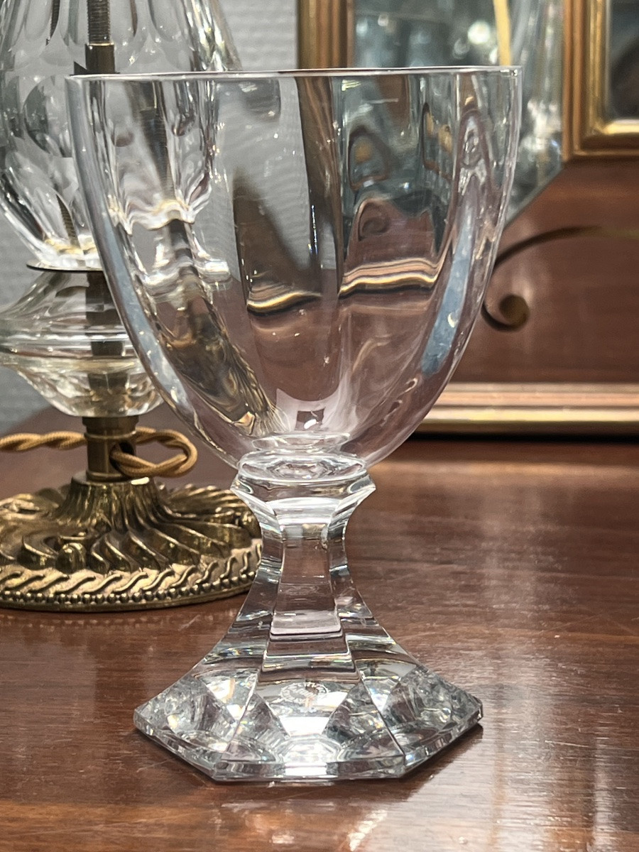 ST LOUIS Service De Verres  Cristal Modèle Saint-Cloud-photo-6