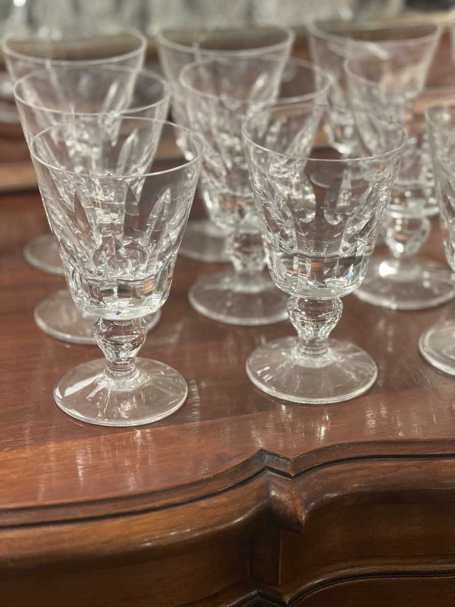 ST LOUIS 12 verres Vin Modèle Jersey-photo-3