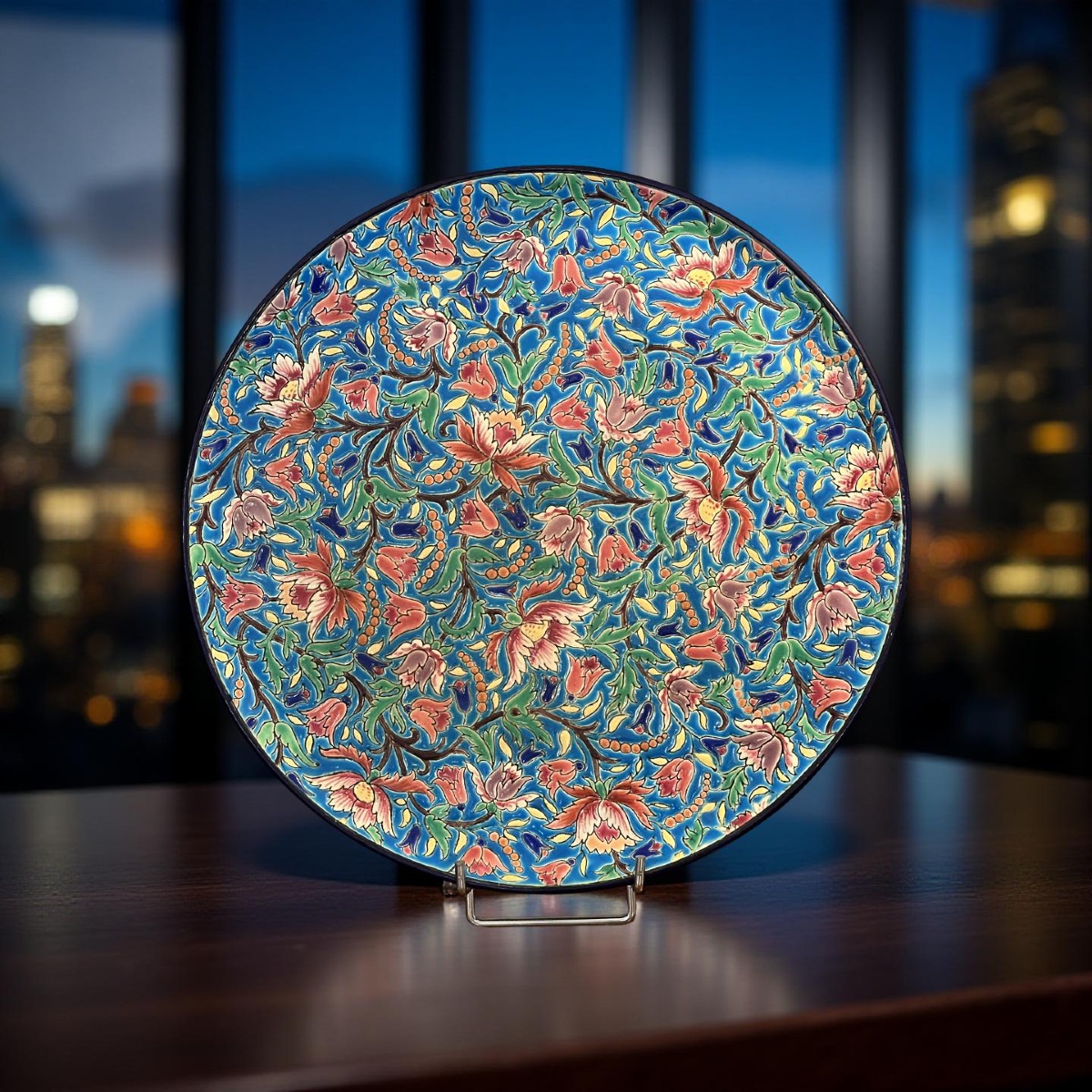 Longwy Plat Décoratif 36 cm